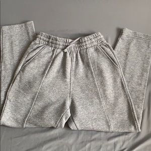 Aritzia TNA Iconic Sweat Fleece Track Sweatpants